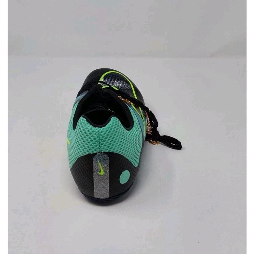 Nike Zoom Rival Sprint Track Spikes Black Green Blue Sz 7 Women/5.5 Men - Picture 9 of 16